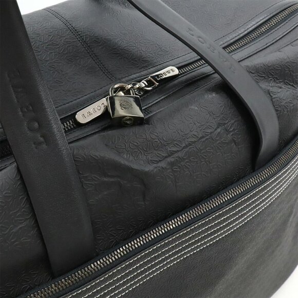 LOEWE Black Leather Shoulder Bag - Picture 6 of 10